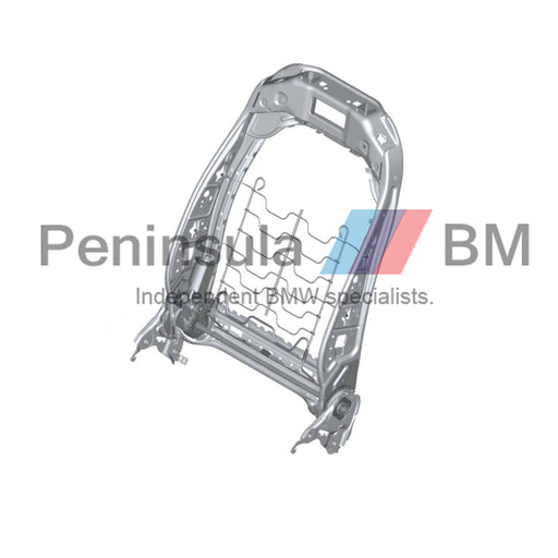 BMW Seat Backrest Frame Electrical G01 G02 X3 X4 Genuine 52107414625