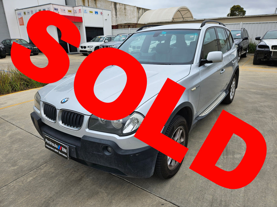 S2939 E83 X3 SUV 3.0i M54 AUTO 2004/09