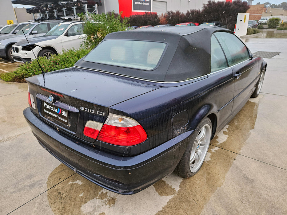 S3280 3' E46 Convertible 330Ci M54 AUTO 2001/09