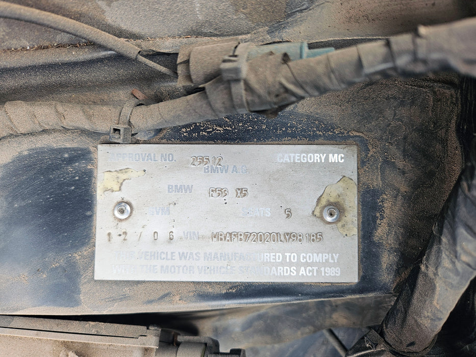 S3303 X5 E53 SUV 3.0d M57N AUTO 2006/09