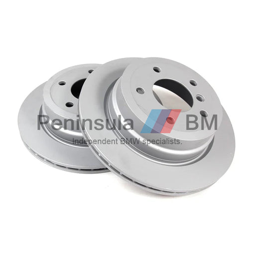 BMW Brake Disc Rear Ventilated 123d E88 E82 ZIMMERMANN 34216778049