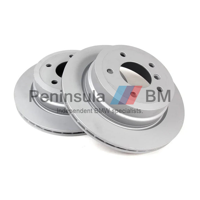 BMW Brake Disc Rear Ventilated 123d E88 E82 ZIMMERMANN 34216778049