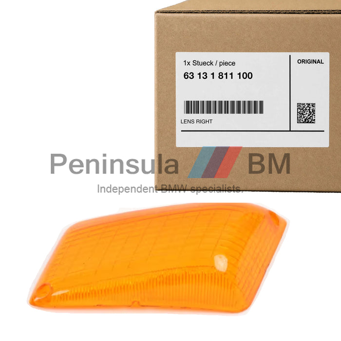 BMW Indicator Lens Right Front E9 3.0CS 3.0CSL 3.0CSi GENUINE 63131811100