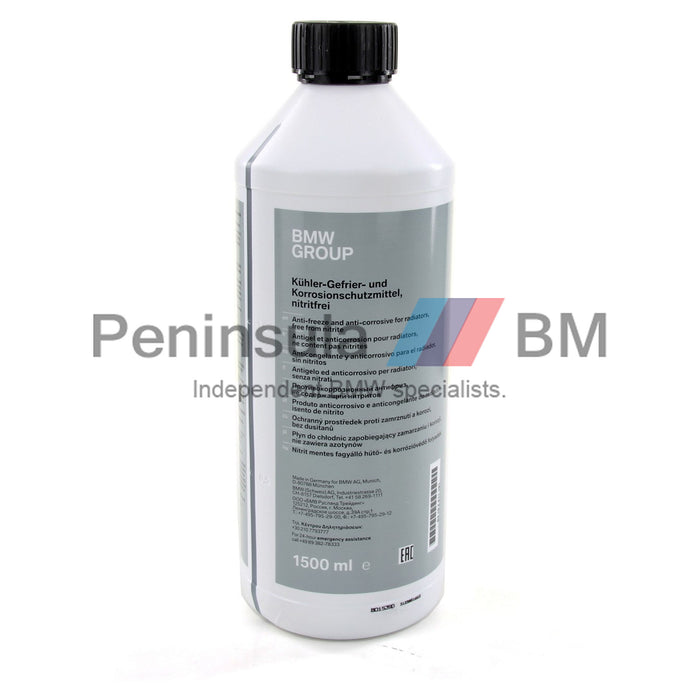 BMW Anti-Freeze Anti-Boil Coolant 1.5 Litre Genuine 83192211191