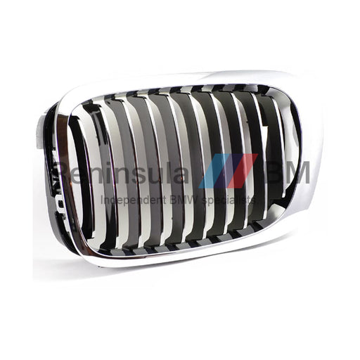BMW Grille Left Chrome E46 Coupe Convertible 51138208685