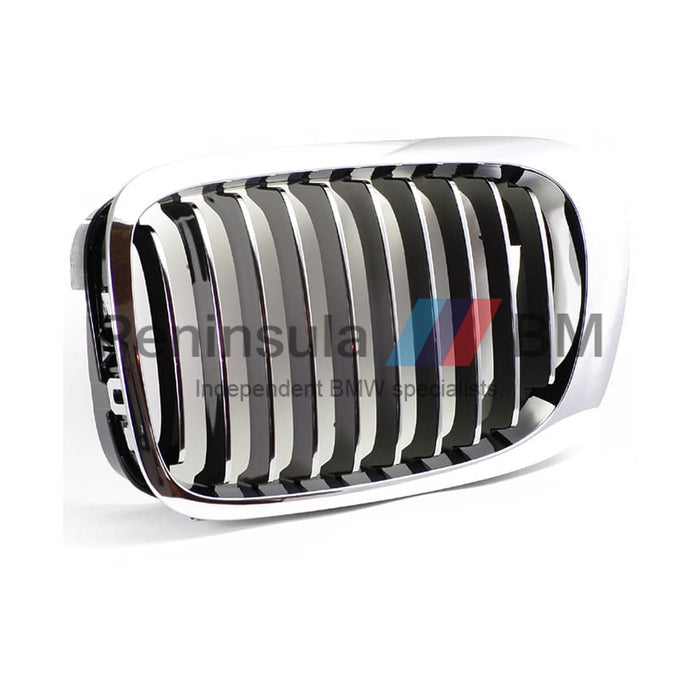 BMW Grille Left Chrome E46 Coupe Convertible 51138208685