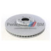 BMW Brake Disc Front Right Ventilated X5M E70 F15 E71 F16 X6M ZIMMERMANN 34116789070