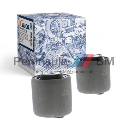 BMW Castor Arm Bush Pair E87 E90 X1 Z4 VAICO 31120393540