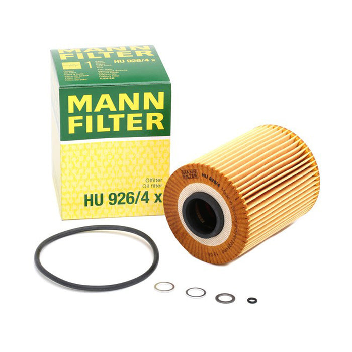 BMW Oil Filter S54 M3 E46 MANN FILTER HU926/4x 11427833769