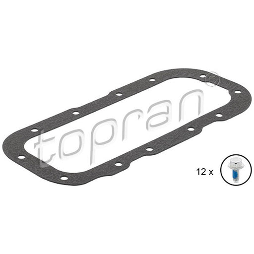 BMW Gasket Auto Trans Front Oil Pan E36 E34 Z3 M42 M44 TOPRAN 24111421599