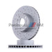 BMW Brake Disc Front Ventilated Cross Drilled E39 ZIMMERMANN 34111165859 34116767059