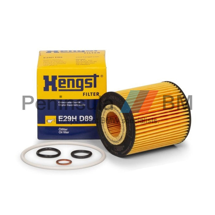 BMW Oil Filter E87 E46 E90 E84 E83 Z4 N42 N46 N46N HENGST E29H D89 11427508969