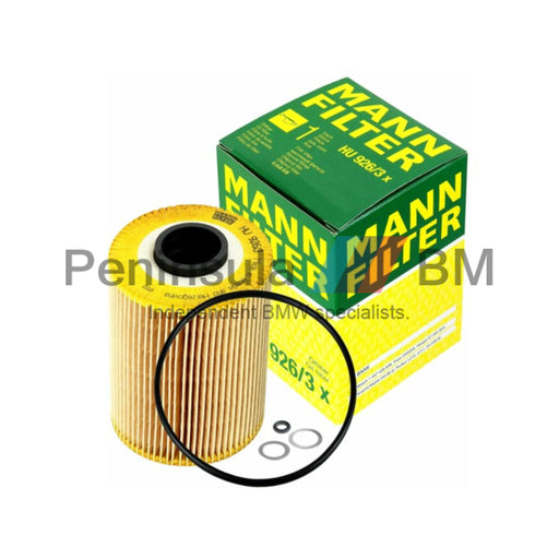 BMW Oil Filter E36 E34 M50 MANN FILTER 11421730389 HU926/3x