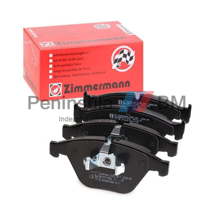 BMW Brake Pads Front 335i E90 E91 E92 E93 ZIMMERMANN 34116794917
