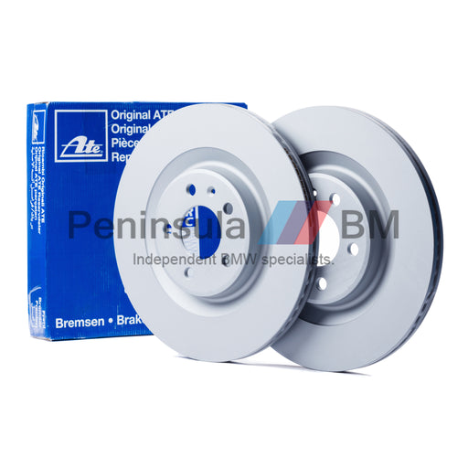 BMW Brake Disc Front Left Ventilated 385x36 50iX 50dX E70 F15 ATE 34116782067