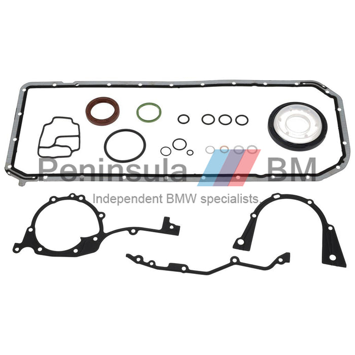 BMW Gasket Set Crankcase E46 E39 E60 X3 X5 Z3 Z4 M52 M54 VAICO 11111432478
