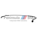 BMW Coolant Vent Hose E81 E87 E82 VAICO 17127565091