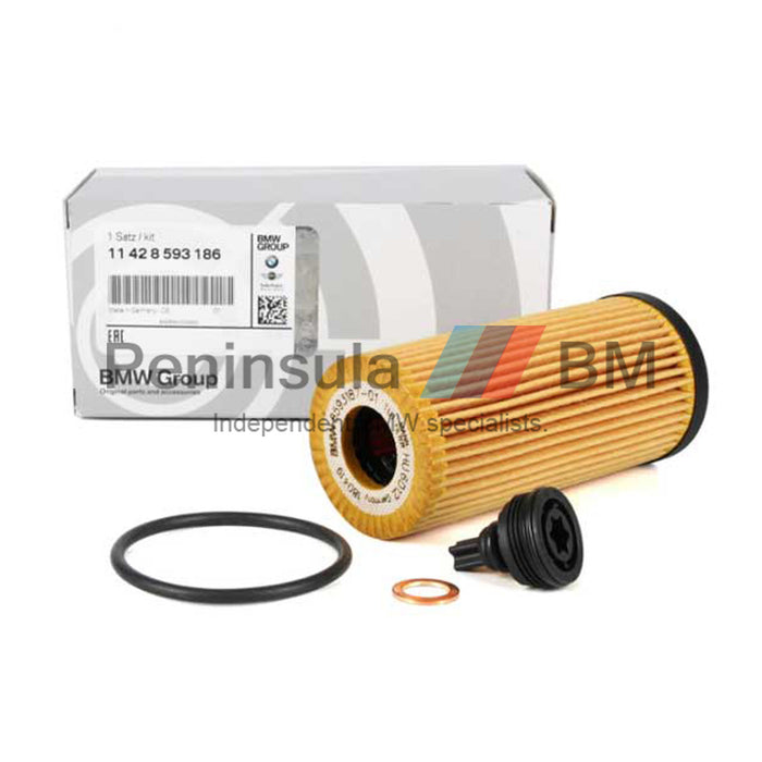 BMW Oil Filter B37 B47 B38 B48 F45 F46 F48 F39 GENUINE 11428593186
