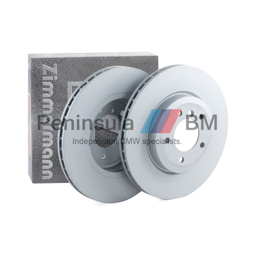 BMW Brake Disc Front Ventilated E46 Z4 ZIMMERMANN 34101166071 34116864047