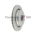 BMW Brake Disc Rear Left Ventilated M3 E36 Z3 ZIMMERMANN 34212227177