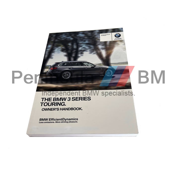 BMW Owners Handbook F31 Genuine 01402960469