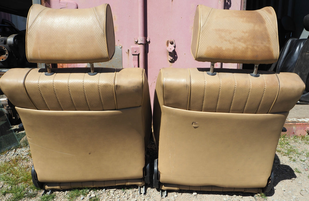Used BMW Front Seat Set E10 2002 Beige S2755