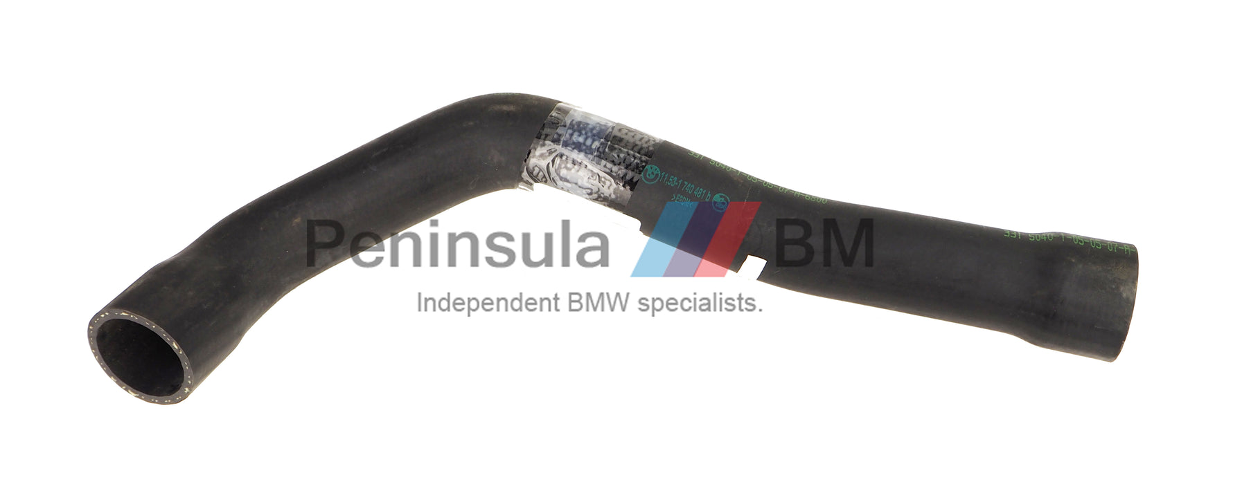 BMW Coolant Hose Radiator Lower E39 6 Cyl to 09/98 11531740481 Genuine