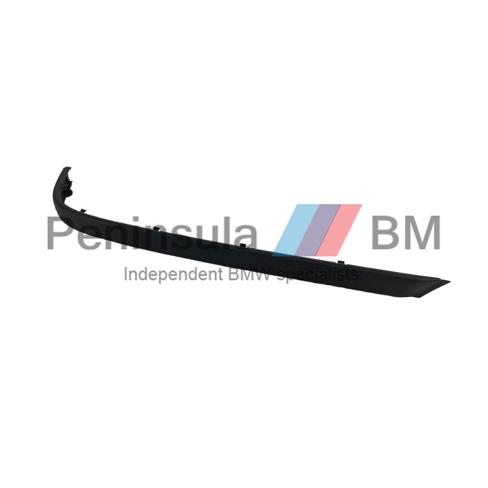 BMW Bumper Mould Right Rear Shadow-Line E39 Sedan to  09/00 Genuine 51128159378