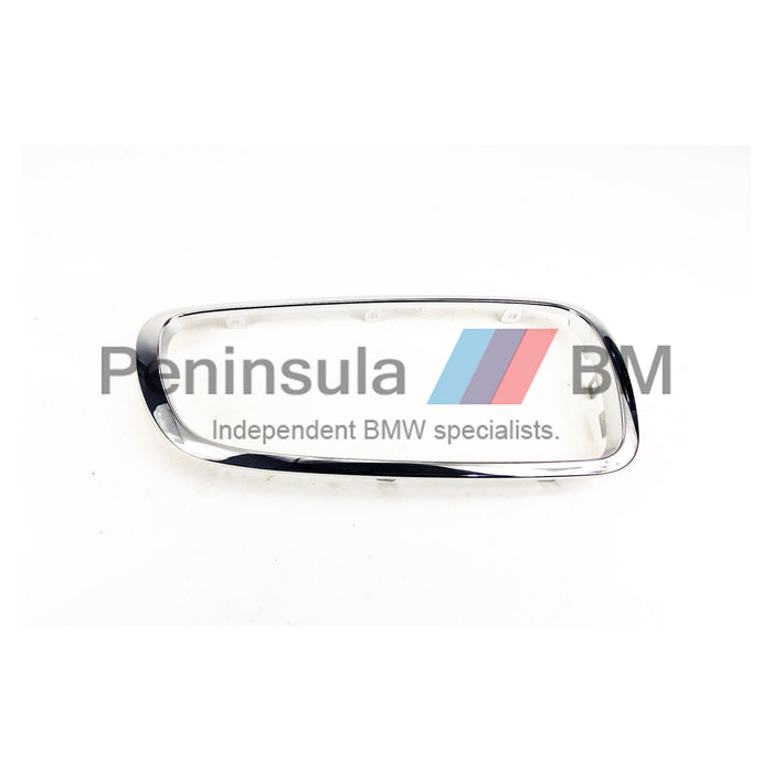 BMW Grille Outer Trim Ring Right E65 E66 Genuine 51137145740
