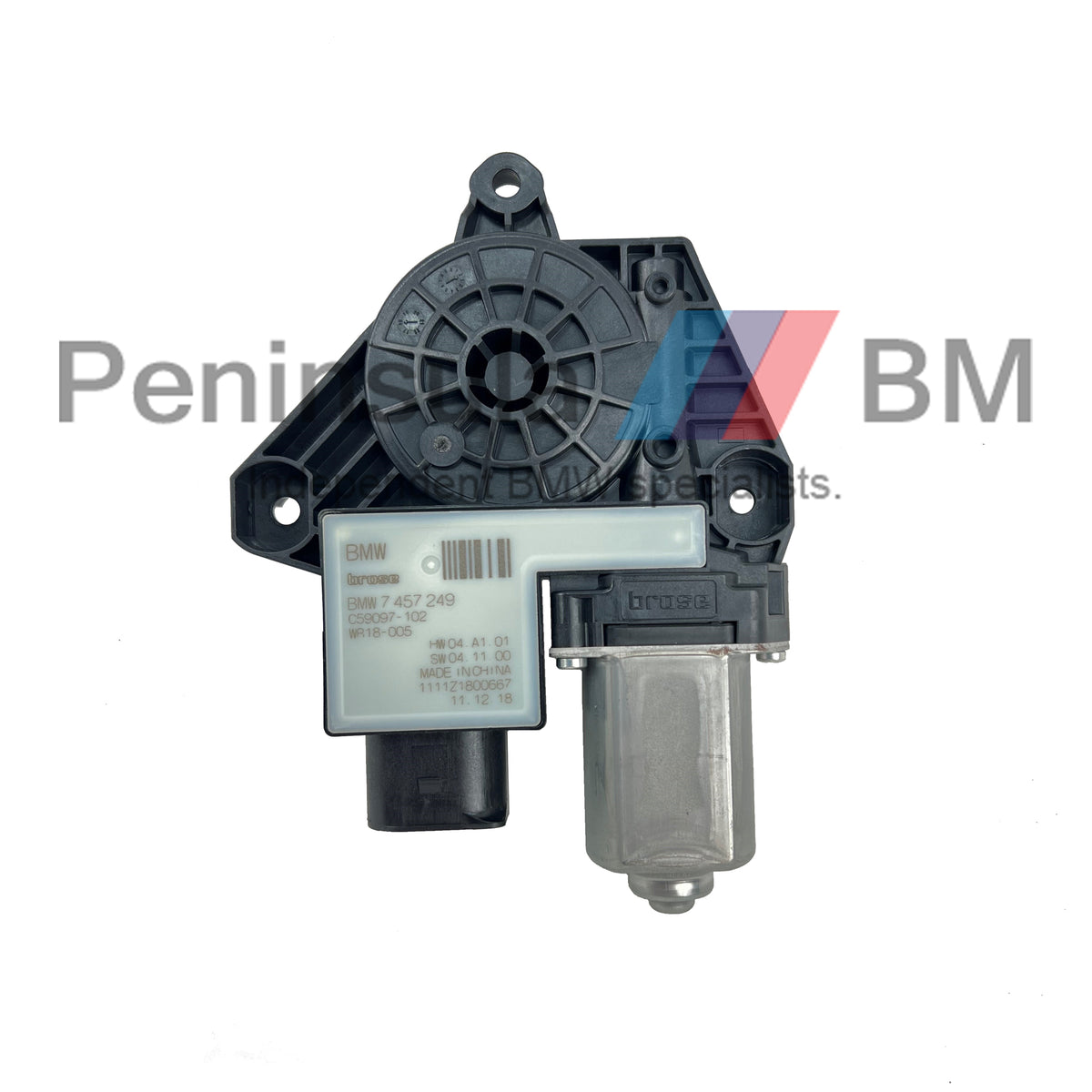 BMW Window Drive Motor Front L/H G01 G02 Genuine 51337457249 — Peninsula BM