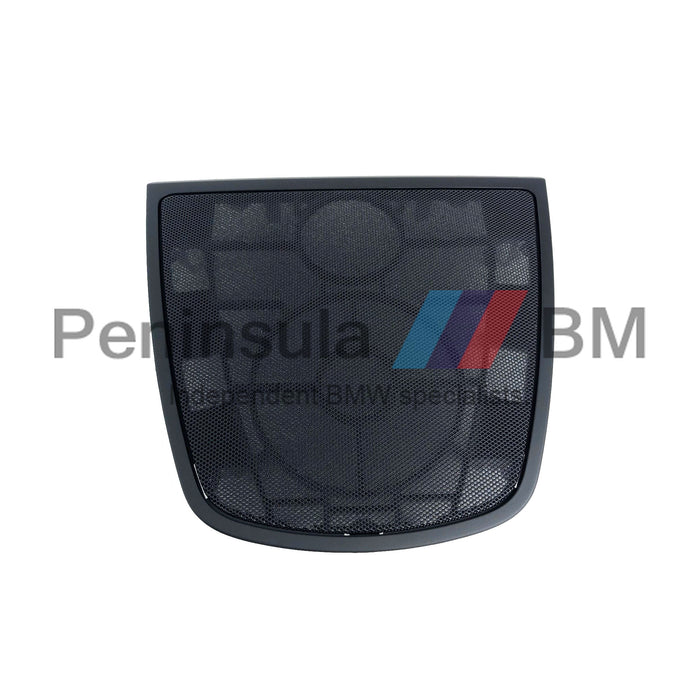 BMW Dash Centre Speaker Trim Metal Black X5 F15 Genuine 51459281640