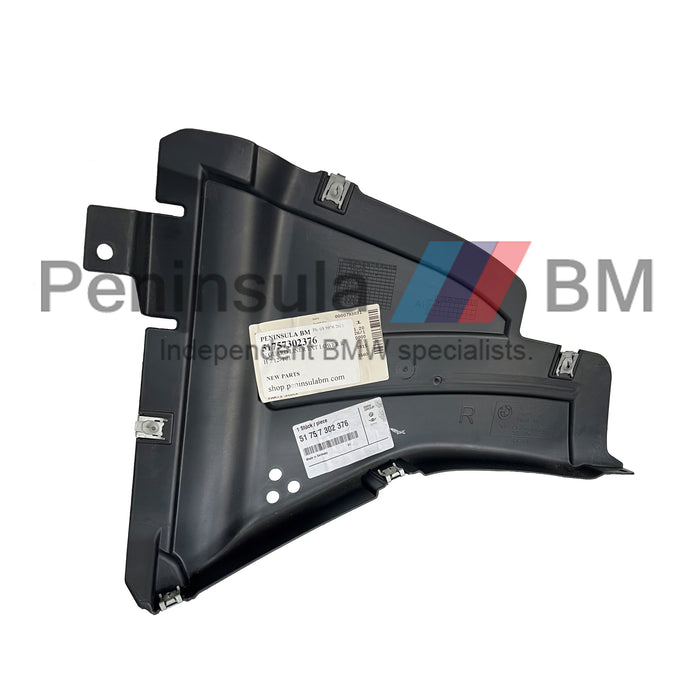 BMW Guard liner Ext Lower R/H F01 F02 Genuine 51757302376
