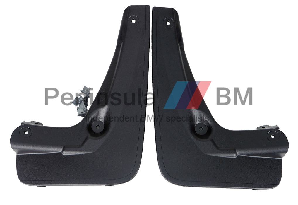 BMW Mud Flap Set Pair Rear X3 F25 82122156540 Genuine