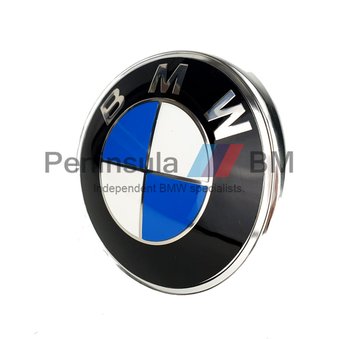 BMW Plaque Trunk Badge Roundel GENUINE 2002 E21 E23 51141872328