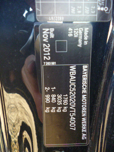 S2658 1' E82 Coupe 120i N46N AUTO 2012/11 - Peninsula BM
